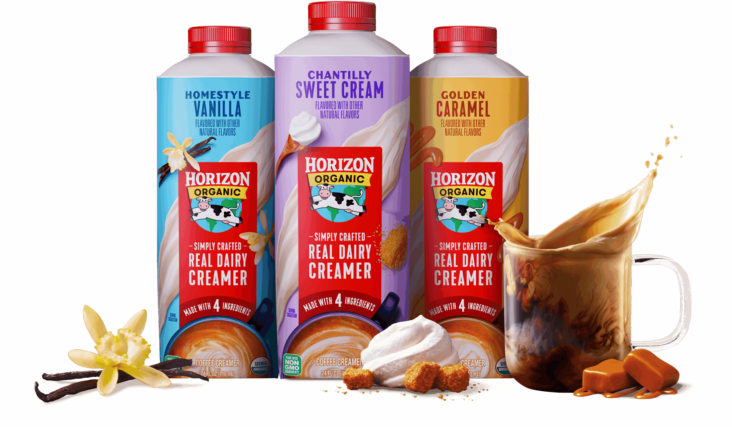 Organic Dairy Coffee Creamer - Horizon